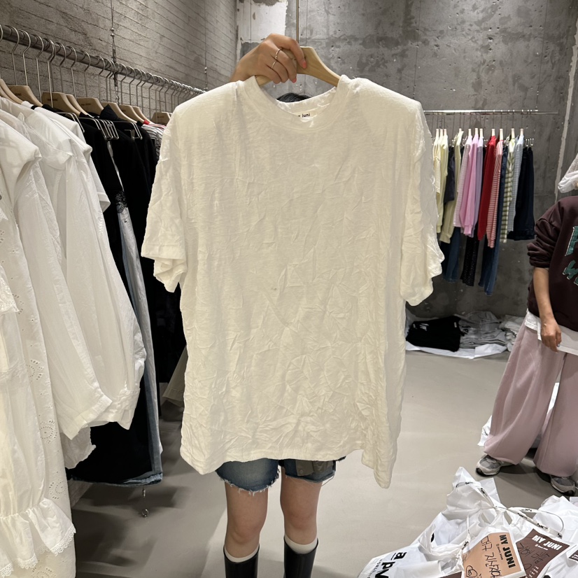 JUNI韓國東大門直郵女士新品人氣休閑推薦熱賣襯衫蕾絲衫my juni襯衫/蕾絲衫圖色1