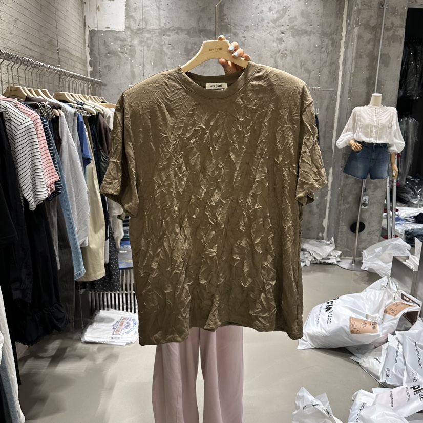 JUNI韓國東大門直郵女士新品人氣休閑推薦熱賣襯衫蕾絲衫my juni襯衫/蕾絲衫圖色2