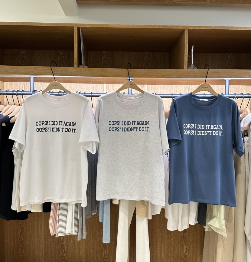 HI YANN韓國直郵實拍女士新品熱賣人氣26夏季休閑職業T恤HI YANNT恤