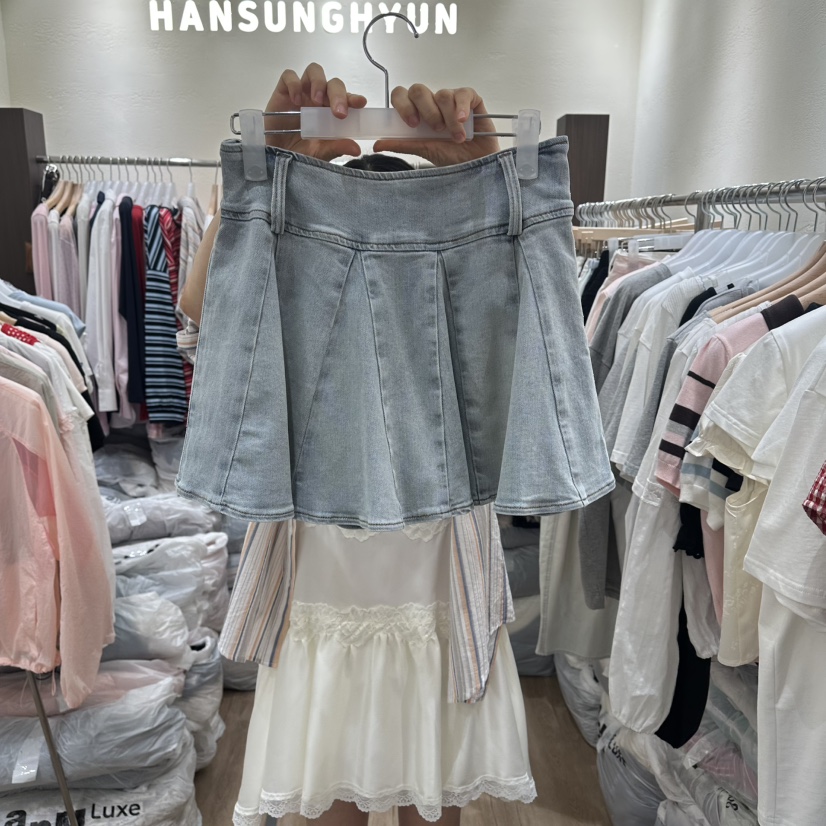 HANSUNGHYUN韓國東大門代購女裝新款人氣休閑時尚熱賣裙褲HANSUNGHYUN裙褲圖色1