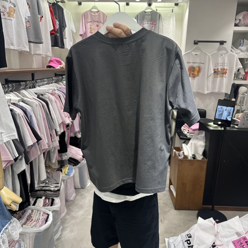EVE韓國直郵實拍女裝新品26夏季職業時尚熱賣26春夏人氣T恤EVET恤