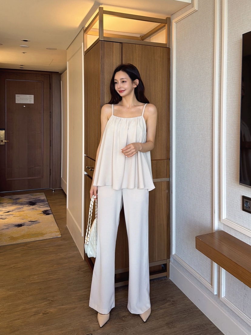 CLOTH韓國東大門直郵女士新品時尚熱賣休閑26春夏26夏季休閑褲CLOTH休閑褲