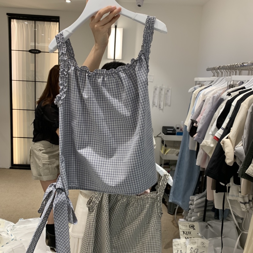 VENIR-a韓國東大門直郵女裝新品人氣職業休閑26春夏吊帶背心VENIR-a吊帶/背心