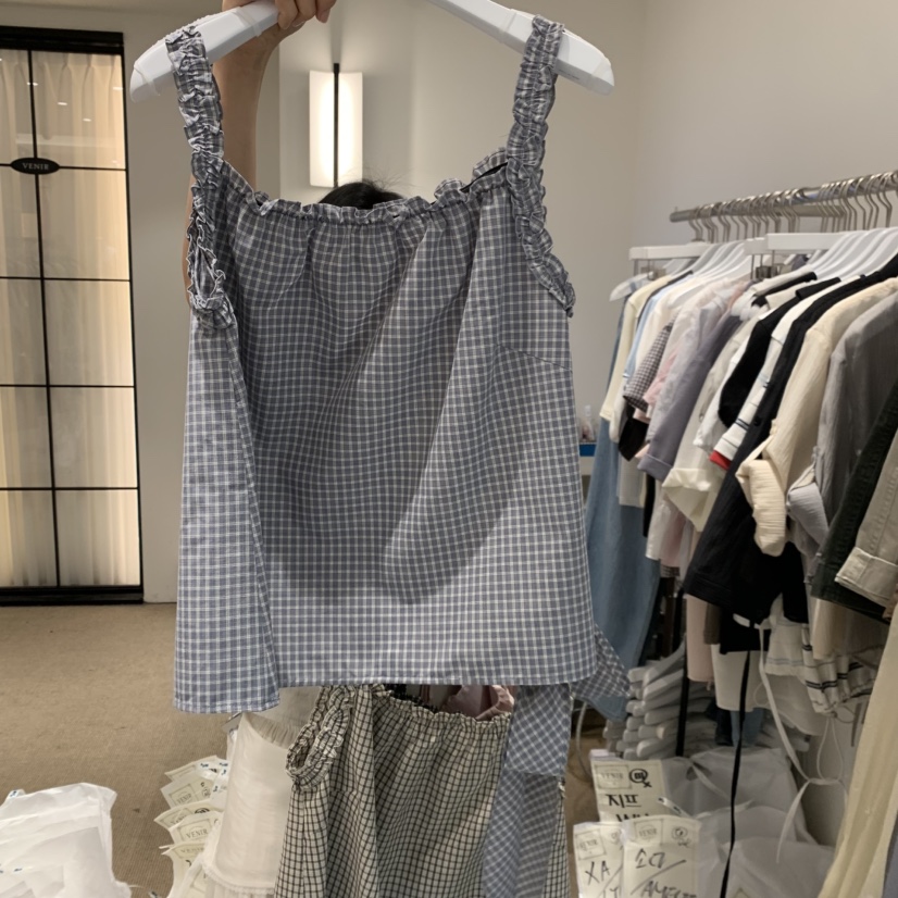 VENIR-a韓國東大門直郵女裝新品人氣職業休閑26春夏吊帶背心VENIR-a吊帶/背心圖色1