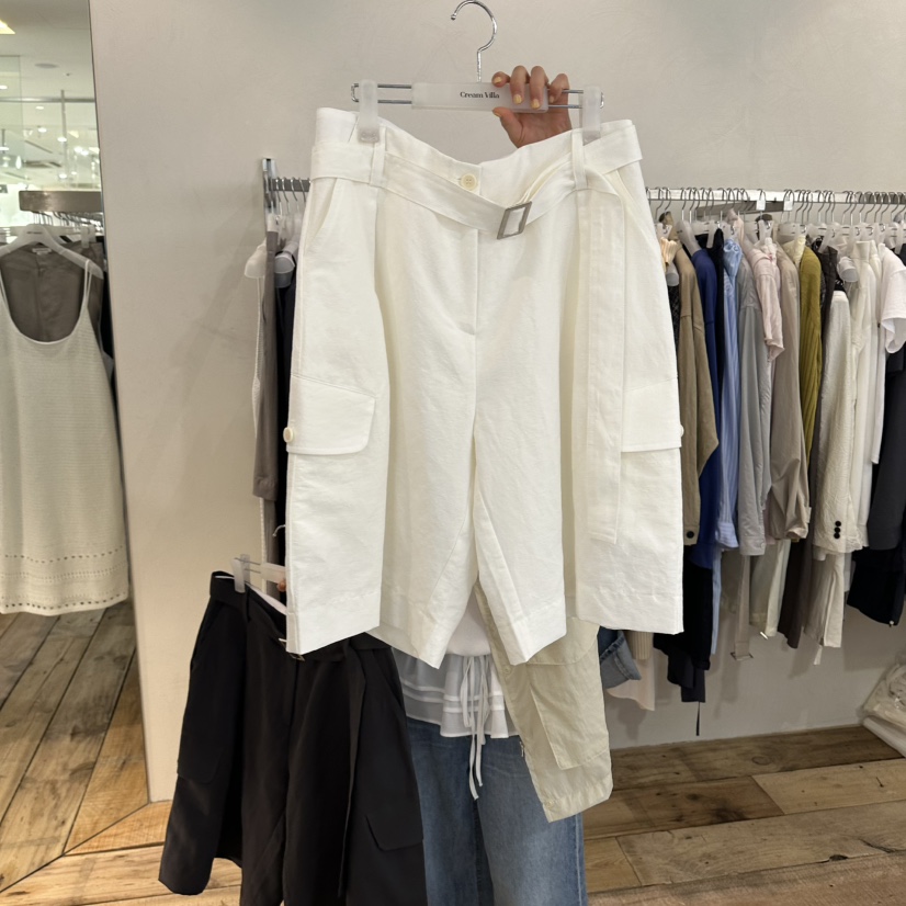 CREAM VILLA韓國東大門直郵女裝新品26春夏短褲CREAMVILLA短褲圖色1
