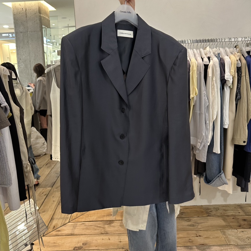 CREAM VILLA韓國直郵實拍女裝新品26春夏夾克透視CREAMVILLA夾克圖色2