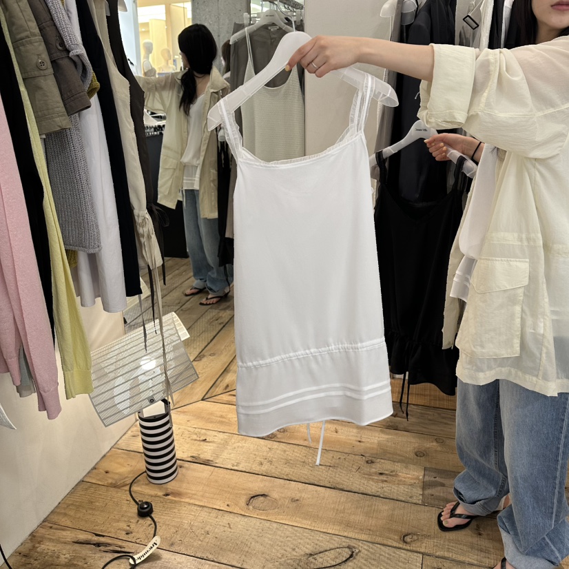 CREAM VILLA韓國代購女士新品推薦吊帶背心CREAMVILLA吊帶/背心