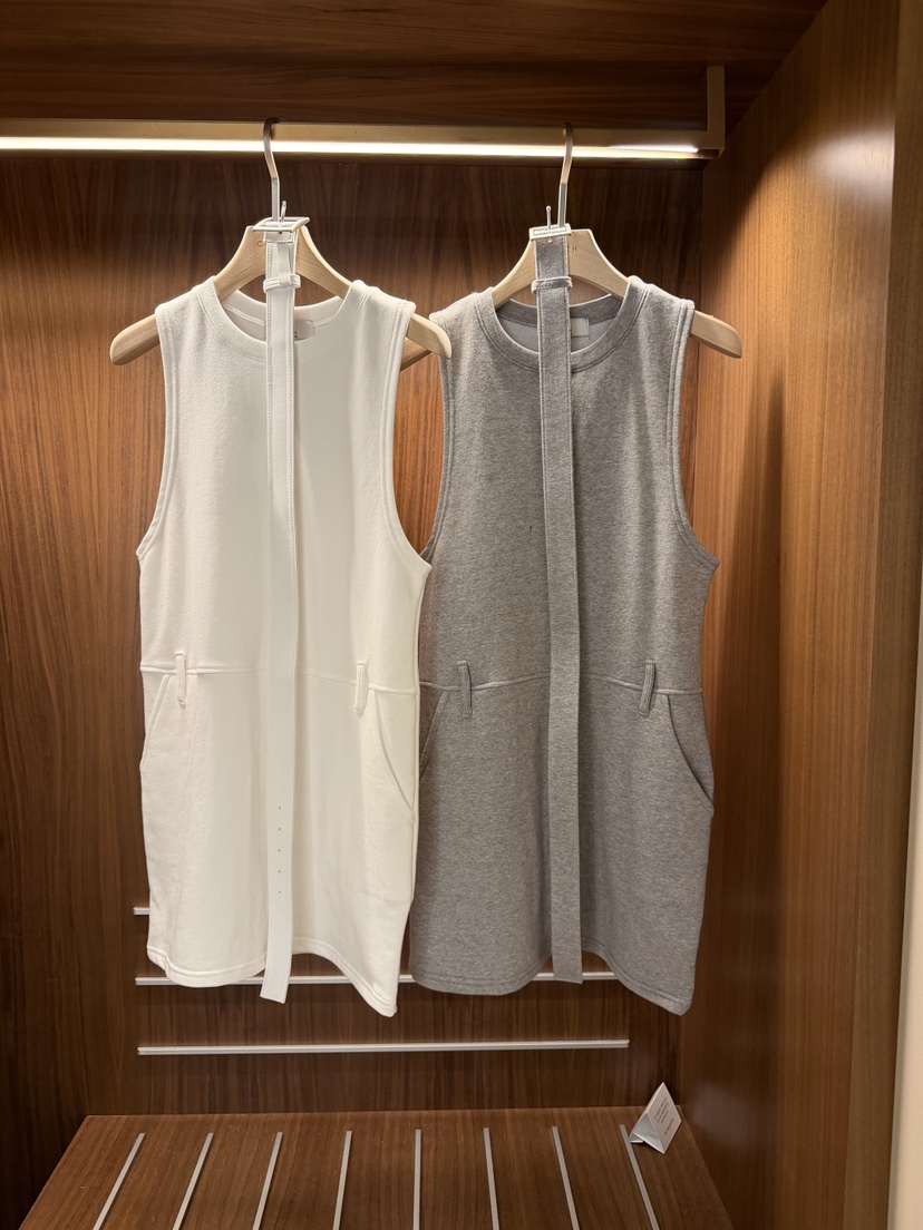 CLOTH韓國東大門代購女士新品人氣時尚連衣裙含腰帶柔軟羅紋CLOTH連衣裙