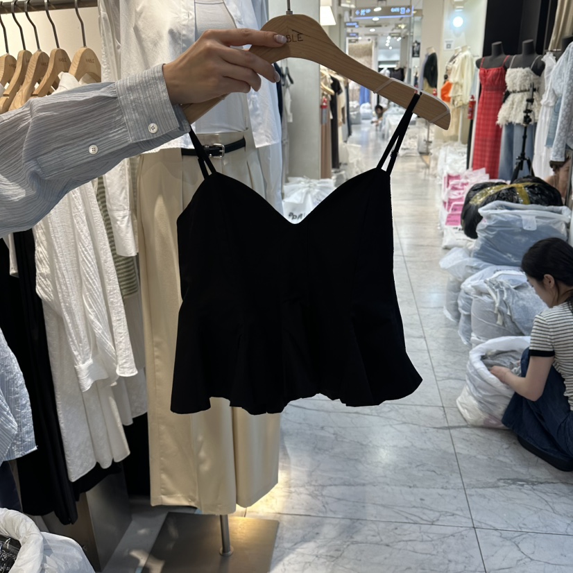 HABLE韓國東大門直郵女裝新品休閑時尚熱賣職業推薦吊帶背心HABLE吊帶/背心圖色2