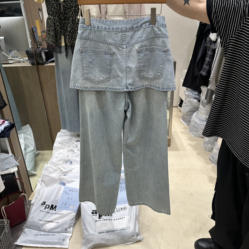 MELO韓國東大門直郵女士新品休閑人氣職業熱賣26春夏裙褲MELO裙褲