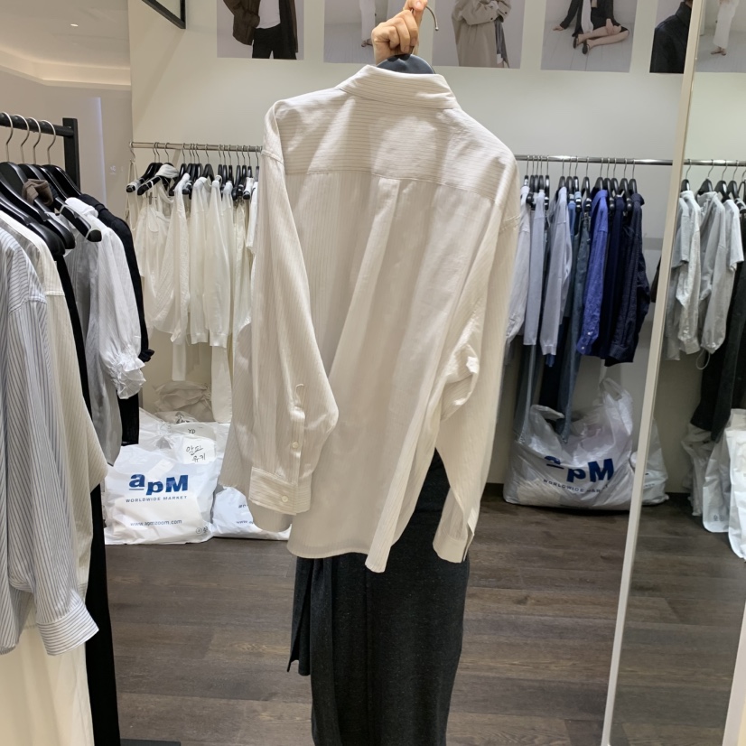 OURIN/THIS IS東大門實拍韓國女裝新品26春夏襯衫蕾絲衫OURIN/THIS IS襯衫/蕾絲衫