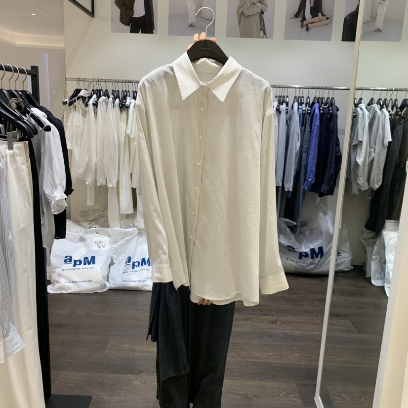 OURIN/THIS IS東大門實拍韓國女裝新品26春夏襯衫蕾絲衫OURIN/THIS IS襯衫/蕾絲衫圖色1