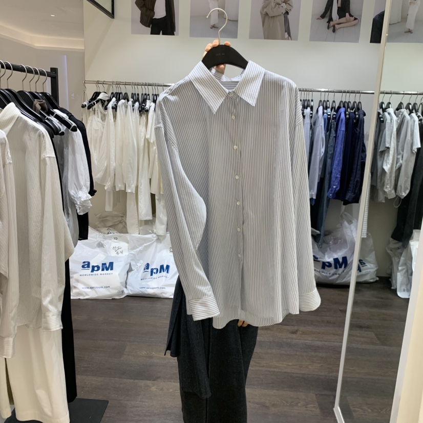 OURIN/THIS IS東大門實拍韓國女裝新品26春夏襯衫蕾絲衫OURIN/THIS IS襯衫/蕾絲衫圖色2