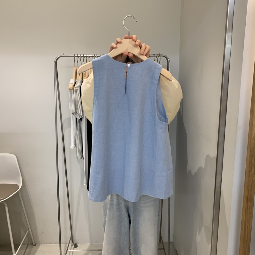 OUTRENE東大門實拍韓國女士新品熱賣職業時尚休閑吊帶背心OUTRENE吊帶/背心