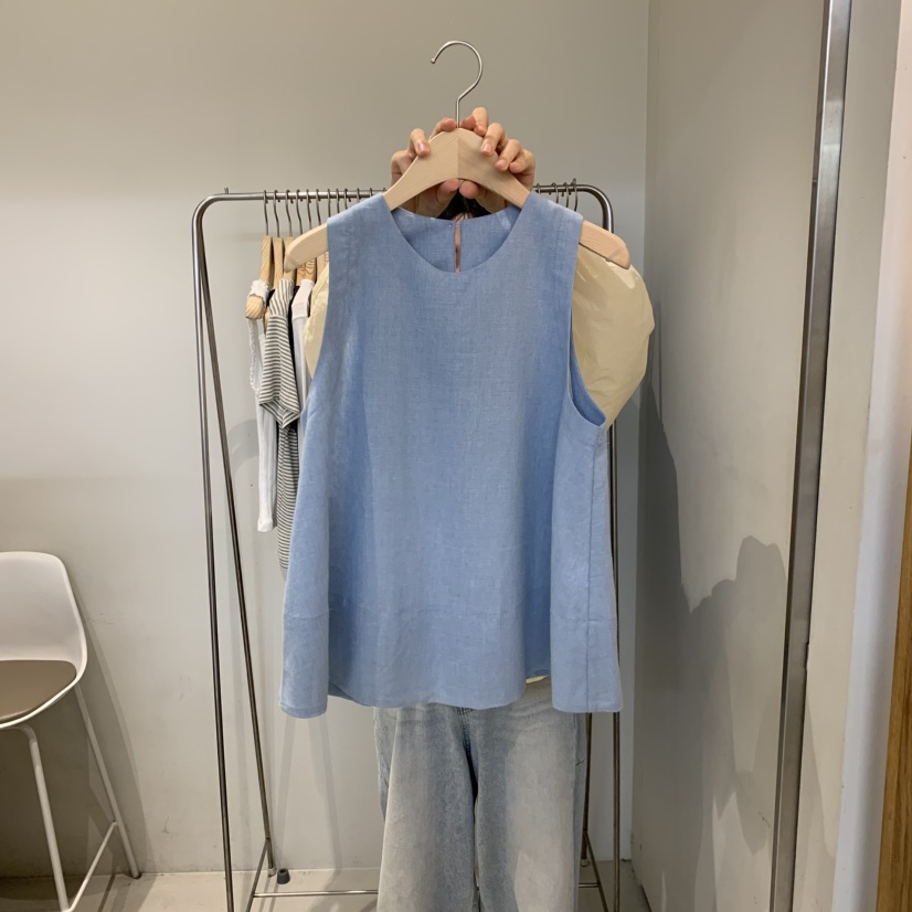 OUTRENE東大門實拍韓國女士新品熱賣職業時尚休閑吊帶背心OUTRENE吊帶/背心圖色1