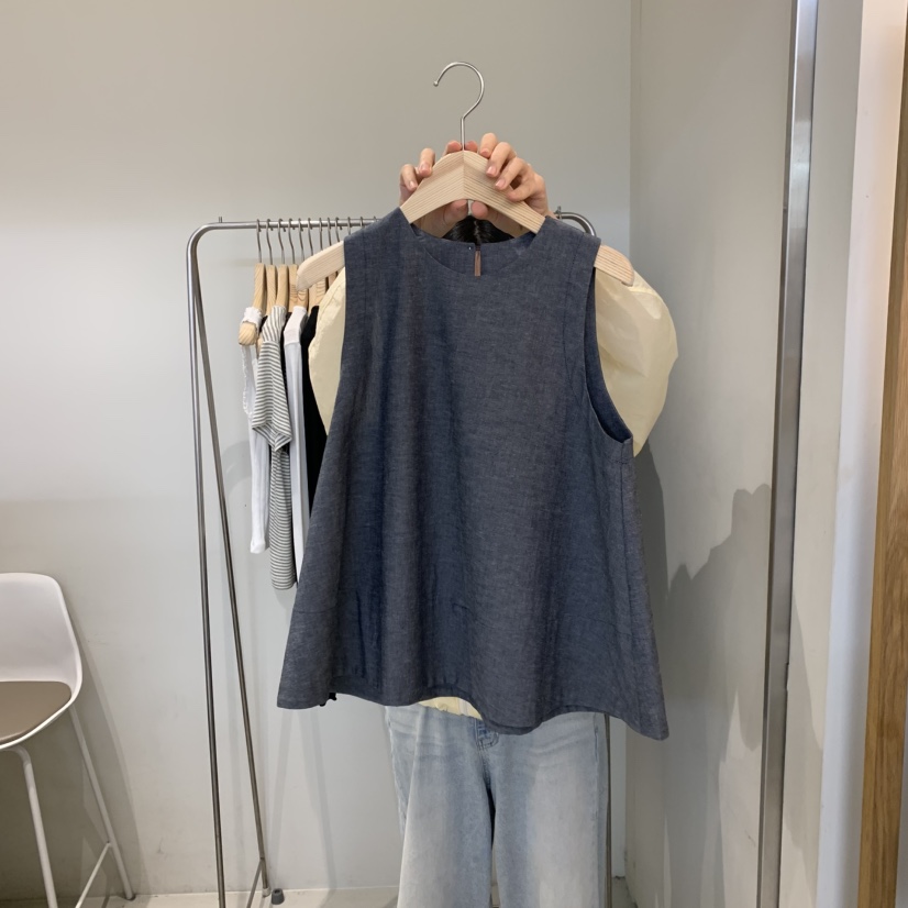 OUTRENE東大門實拍韓國女士新品熱賣職業時尚休閑吊帶背心OUTRENE吊帶/背心圖色2