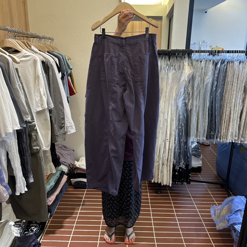 CHOI-L韓國直郵實拍女士新品推薦熱賣時尚26春夏休閑褲工裝褲CHOI休閑褲