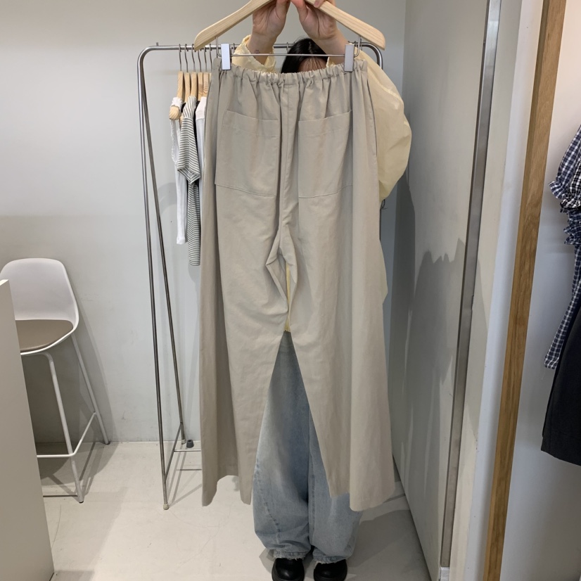 OUTRENE東大門實拍韓國女裝新款26春夏推薦26夏季時尚休閑褲OUTRENE休閑褲