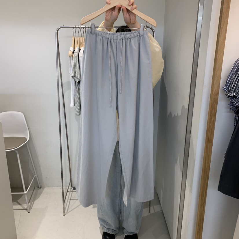 OUTRENE東大門實拍韓國女裝新款26春夏推薦26夏季時尚休閑褲OUTRENE休閑褲圖色2
