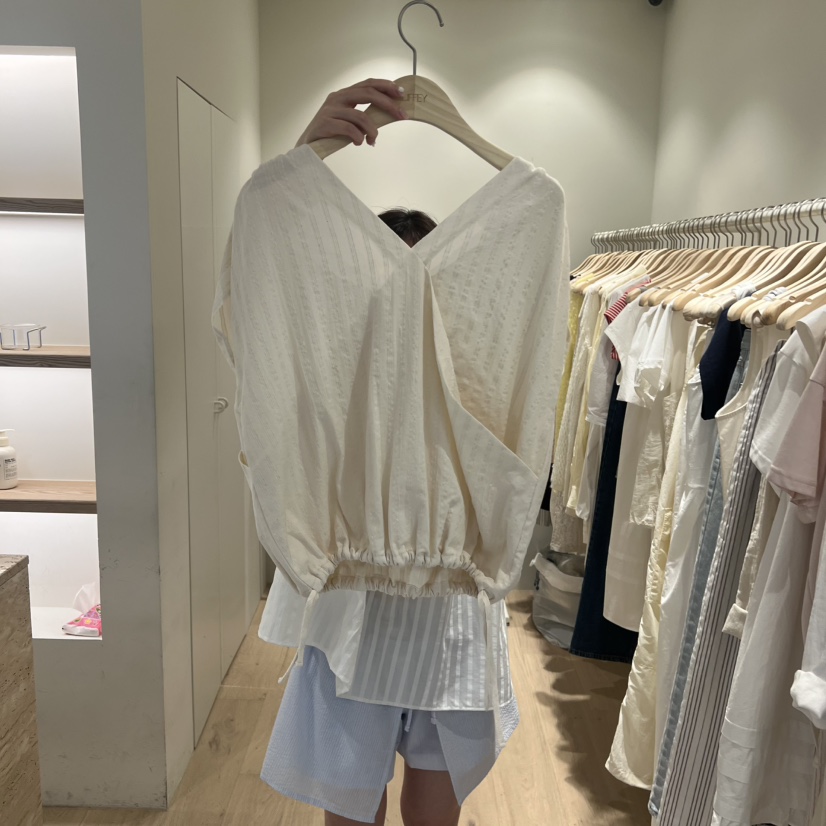 LIFFEY韓國東大門直郵女士新品休閑熱賣時尚26夏季襯衫蕾絲衫LIFFEY襯衫/蕾絲衫圖色1