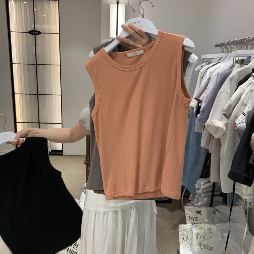 VENIR-a韓國直郵女裝新款休閑推薦26夏季時尚26春夏吊帶背心VENIR-a吊帶/背心圖色2