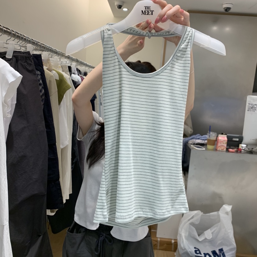 MEET ME韓國直郵女士新款人氣26春夏休閑推薦熱賣吊帶背心MEET ME吊帶/背心圖色2