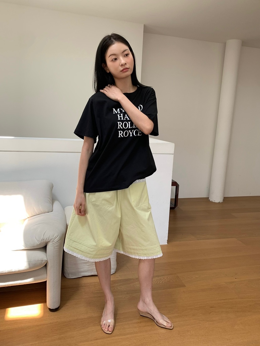 LOVE MY SANTA韓國東大門代購女士新品熱賣職業短褲口袋Santa/LOVE MY SANTA短褲