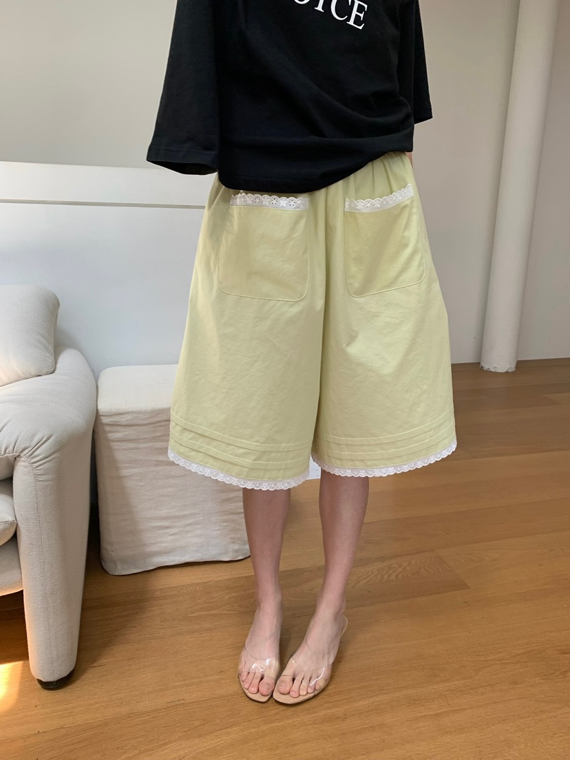LOVE MY SANTA韓國東大門代購女士新品熱賣職業短褲口袋Santa/LOVE MY SANTA短褲圖色2
