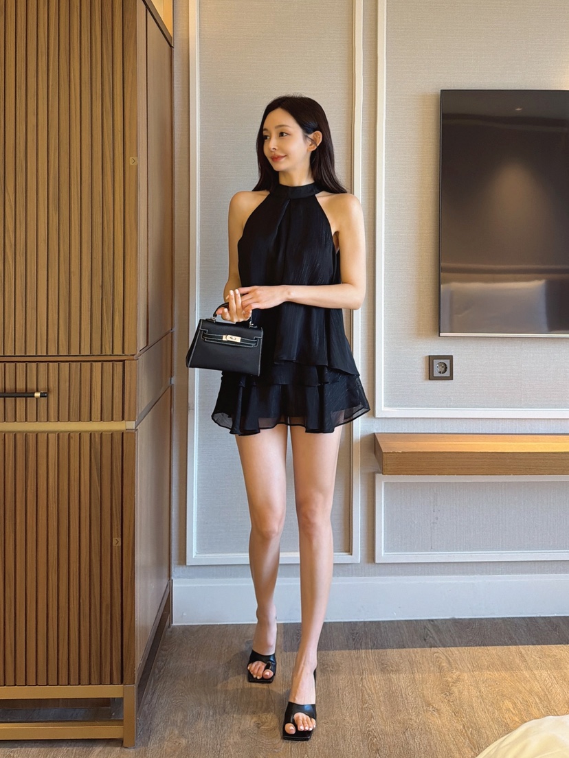 CLOTH韓國直郵實拍女士新品26夏季休閑職業熱賣推薦26春夏短裙CLOTH短裙