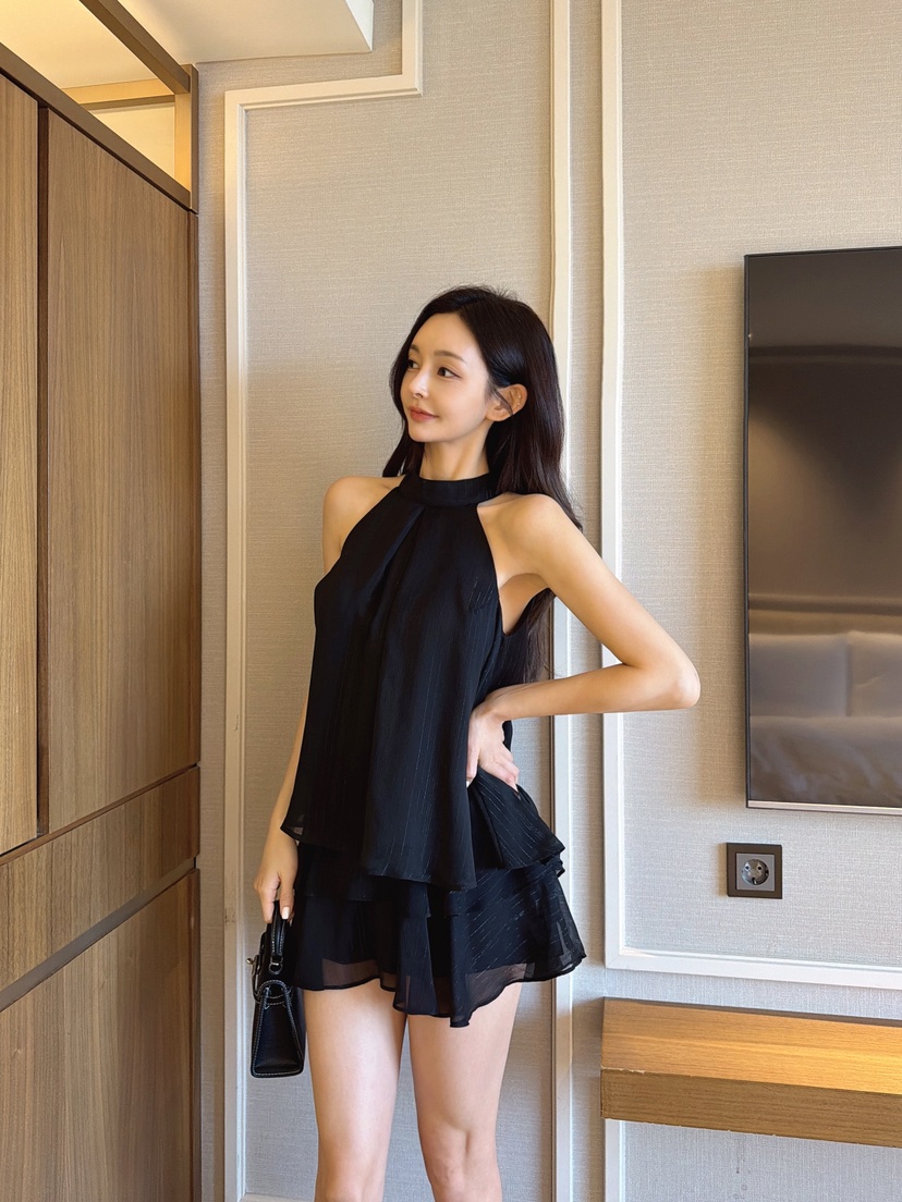 CLOTH韓國直郵實拍女士新品26夏季休閑職業熱賣推薦26春夏短裙CLOTH短裙