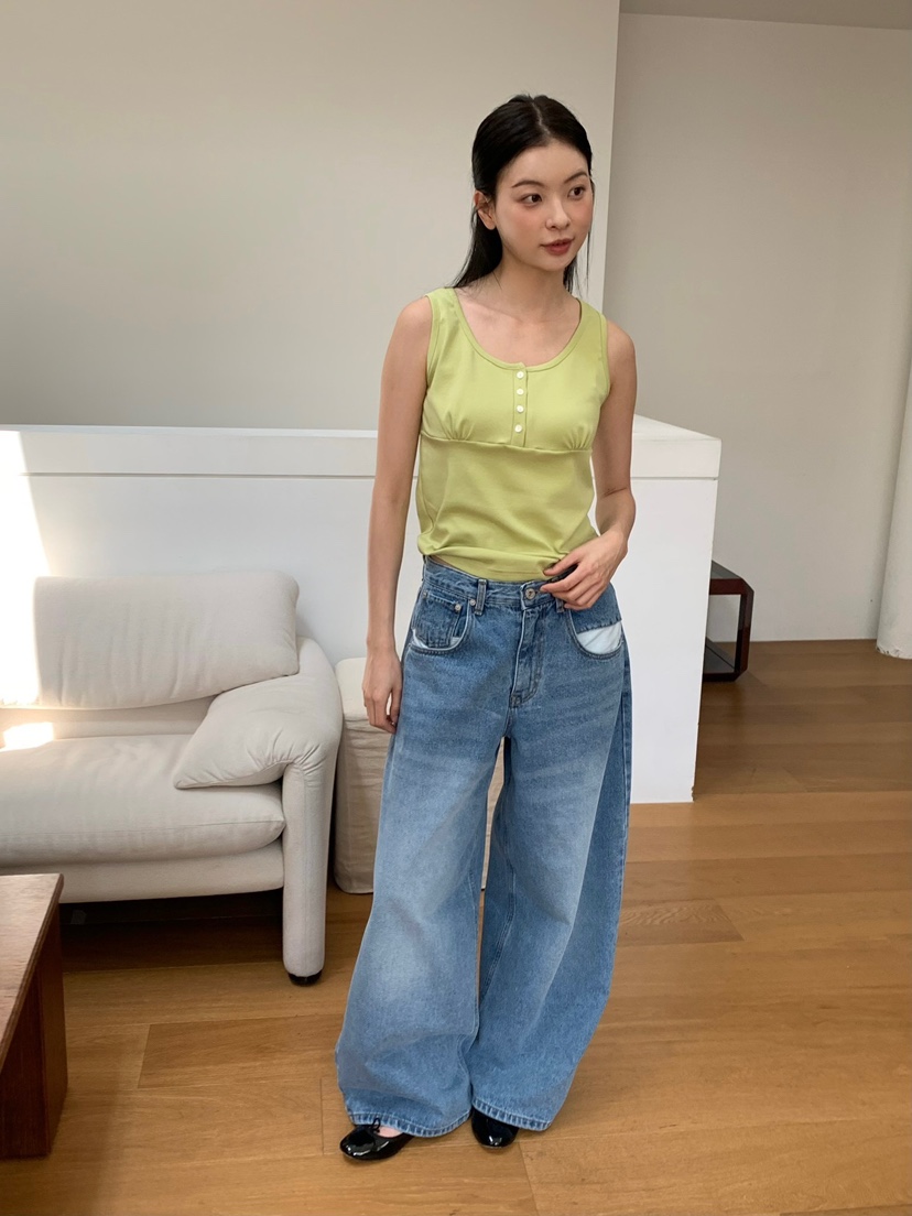 LOVE MY SANTA韓國代購女士新品人氣推薦職業26夏季牛仔褲Santa/LOVE MY SANTA牛仔褲