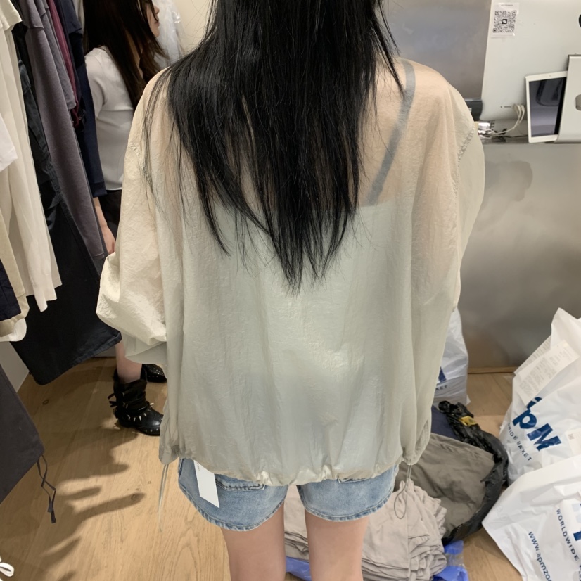 MEET ME韓國代購女裝新品休閑時尚人氣推薦夾克金屬絲短款MEET ME夾克
