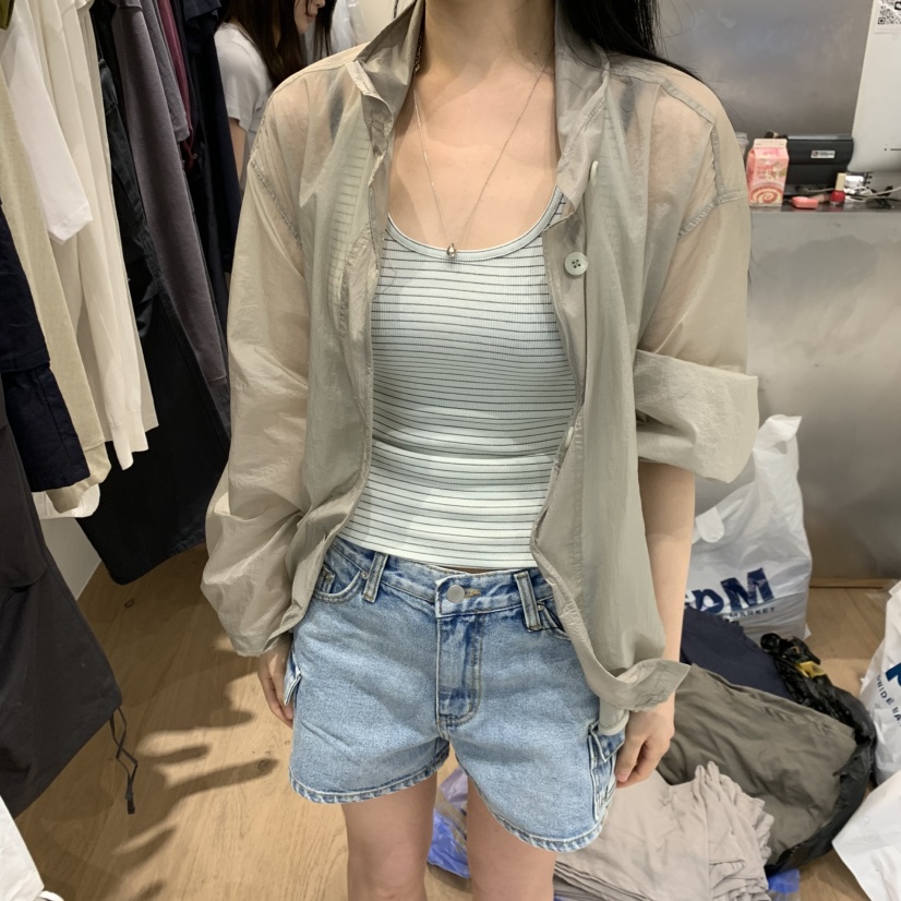 MEET ME韓國代購女裝新品休閑時尚人氣推薦夾克金屬絲短款MEET ME夾克圖色2