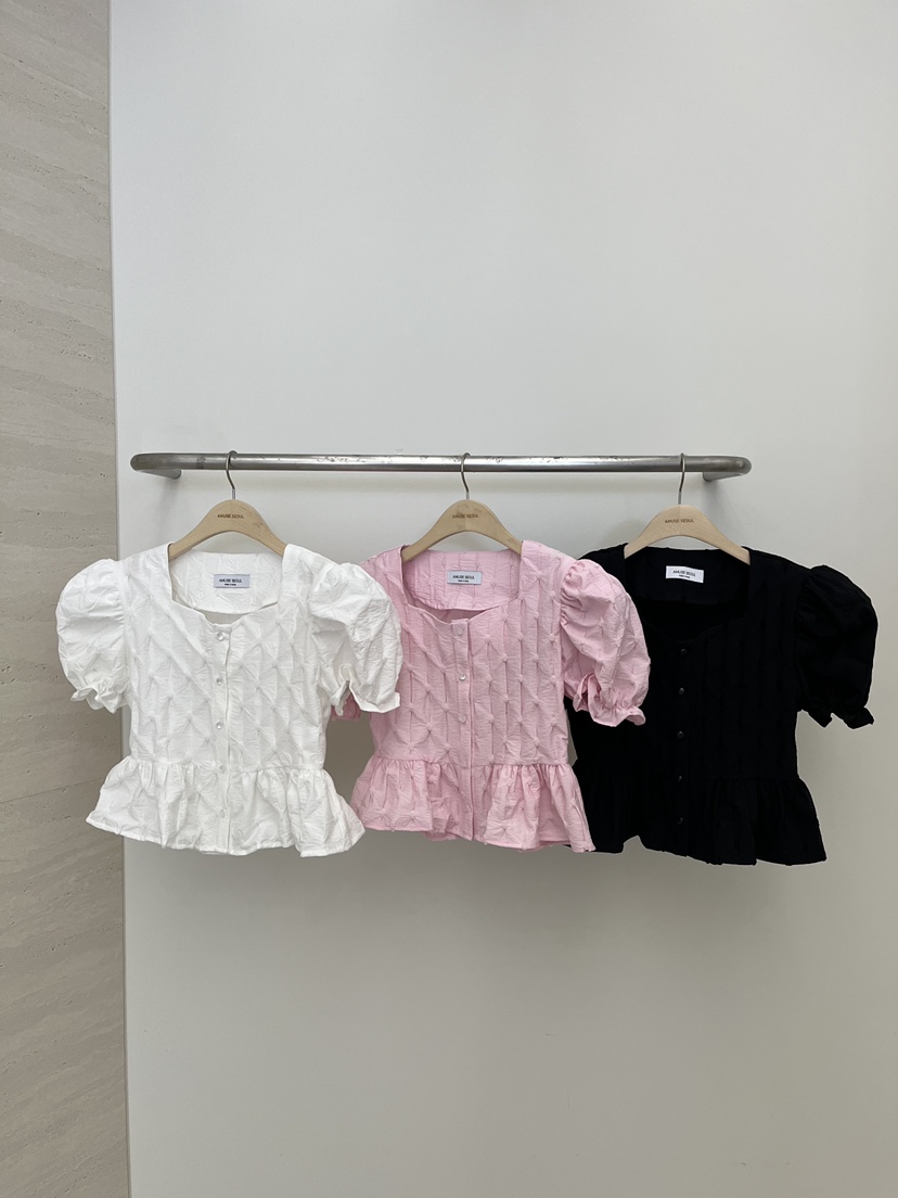 AMUSE SEOUL韓國直郵實拍女裝新品推薦26春夏襯衫蕾絲衫AMUSE SEOUL襯衫/蕾絲衫