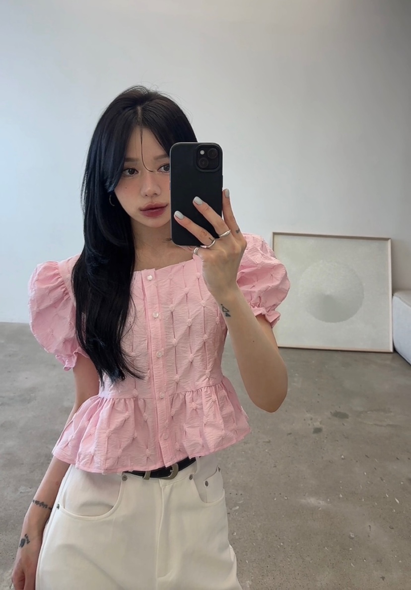 AMUSE SEOUL韓國直郵實拍女裝新品推薦26春夏襯衫蕾絲衫AMUSE SEOUL襯衫/蕾絲衫