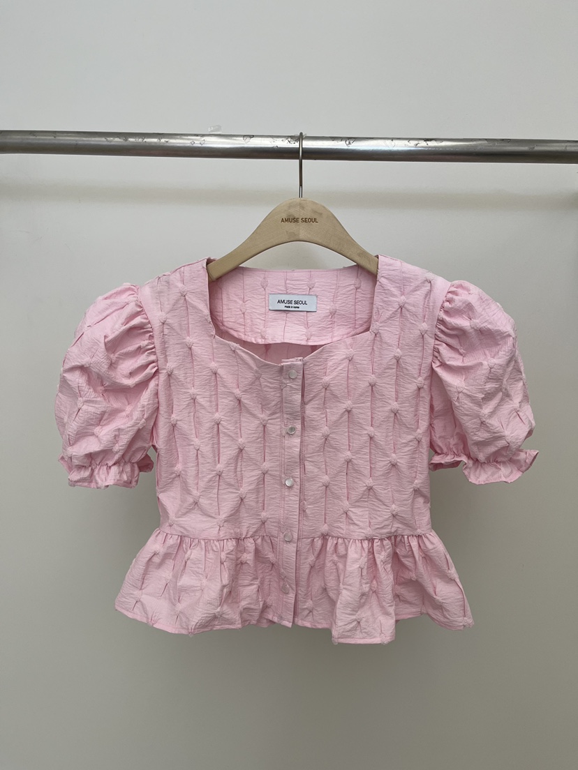 AMUSE SEOUL韓國直郵實拍女裝新品推薦26春夏襯衫蕾絲衫AMUSE SEOUL襯衫/蕾絲衫圖色2