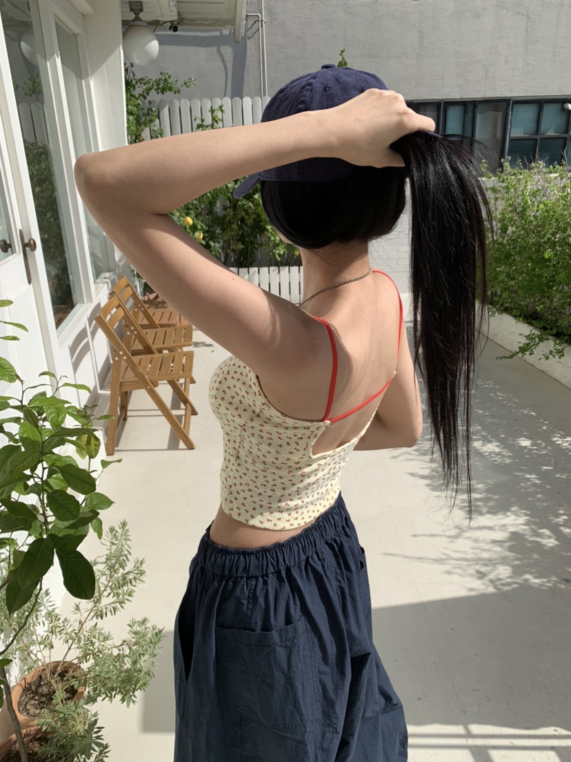BADCALM韓國直郵女裝新款熱賣職業休閑26春夏人氣吊帶背心BADCALM吊帶/背心