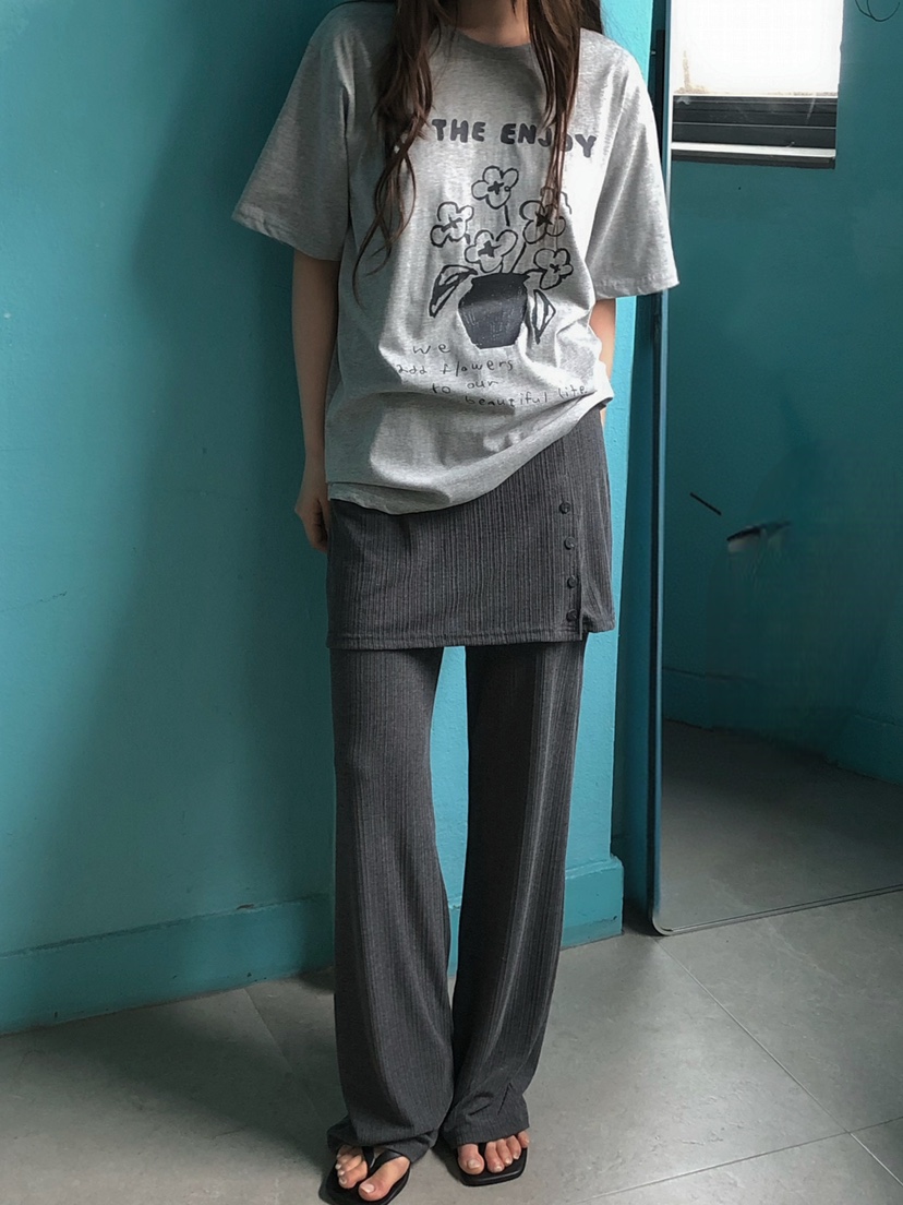 ONDO-P東大門實拍韓國女裝新品休閑26夏季熱賣人氣裙褲透視ONDO-P裙褲