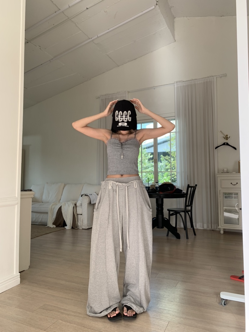 BADCALM韓國直郵女士新品推薦人氣休閑26夏季時尚職業休閑褲BADCALM休閑褲