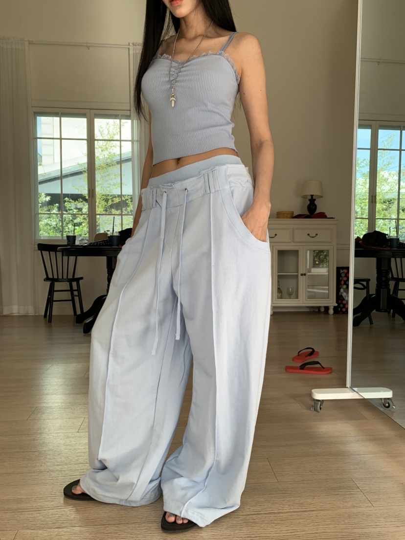 BADCALM韓國直郵女士新品推薦人氣休閑26夏季時尚職業休閑褲BADCALM休閑褲