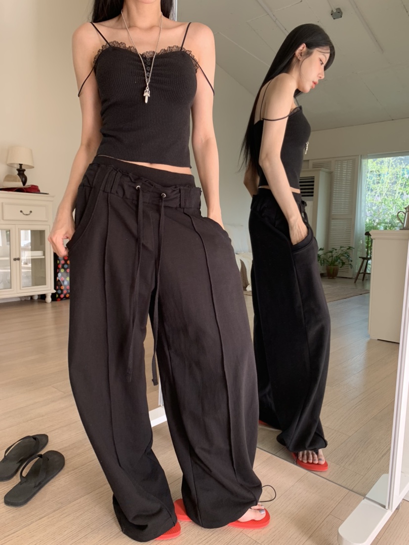 BADCALM韓國直郵女士新品推薦人氣休閑26夏季時尚職業休閑褲BADCALM休閑褲