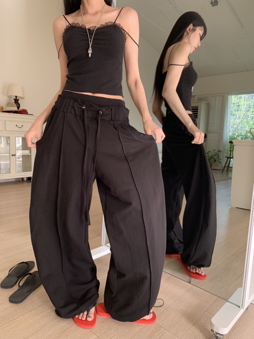 BADCALM韓國直郵女士新品推薦人氣休閑26夏季時尚職業休閑褲BADCALM休閑褲