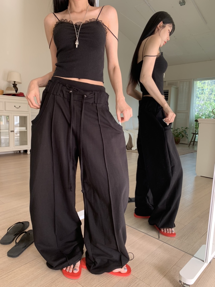BADCALM韓國直郵女士新品推薦人氣休閑26夏季時尚職業休閑褲BADCALM休閑褲
