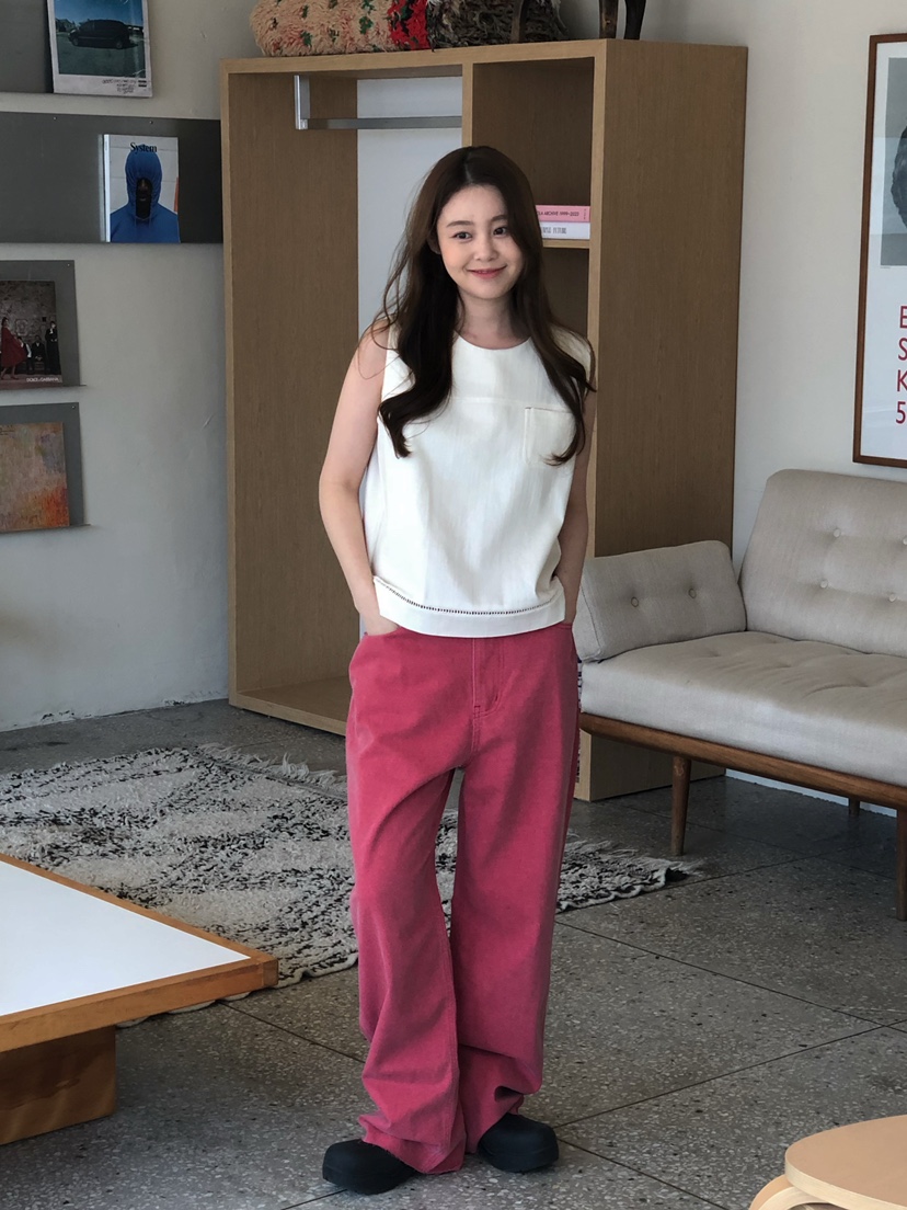 ONDO-P韓國直郵實拍女裝新款熱賣26春夏休閑職業人氣休閑褲ONDO-P休閑褲