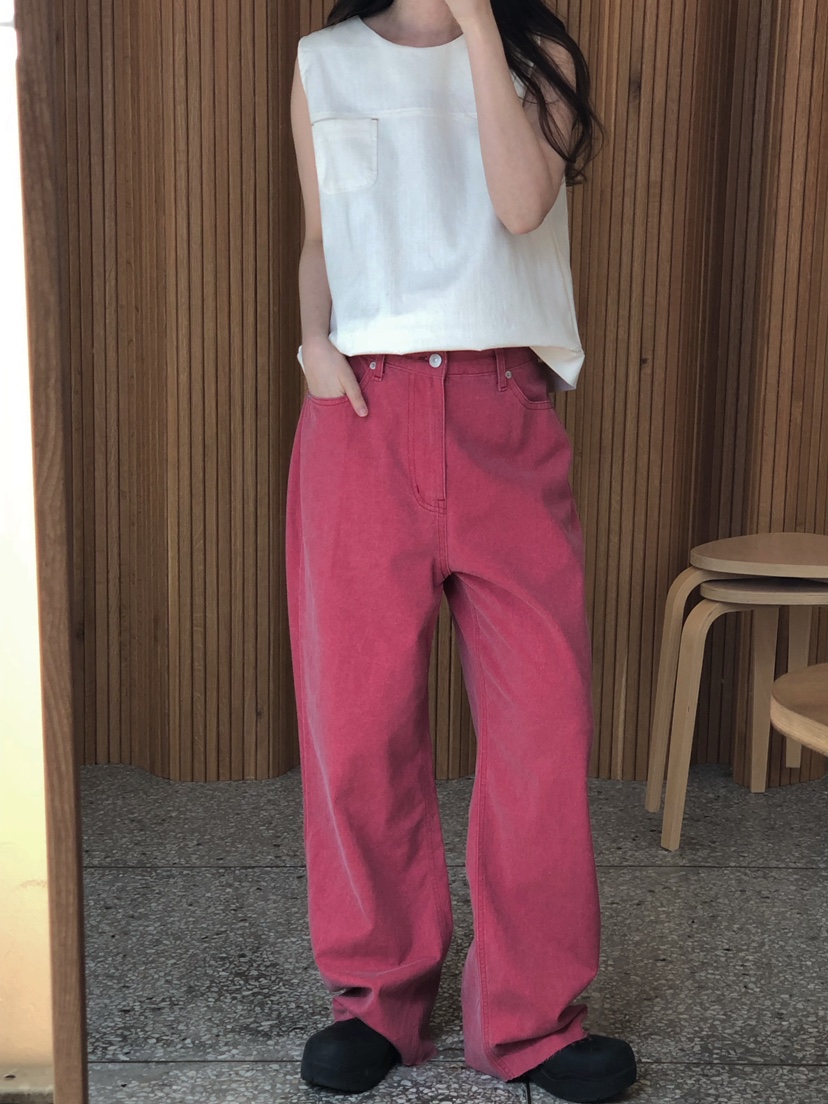 ONDO-P韓國直郵實拍女裝新款熱賣26春夏休閑職業人氣休閑褲ONDO-P休閑褲