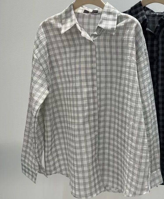 A.ME東大門實拍韓國女士新品26春夏職業26夏季襯衫蕾絲衫A.ME襯衫/蕾絲衫圖色1