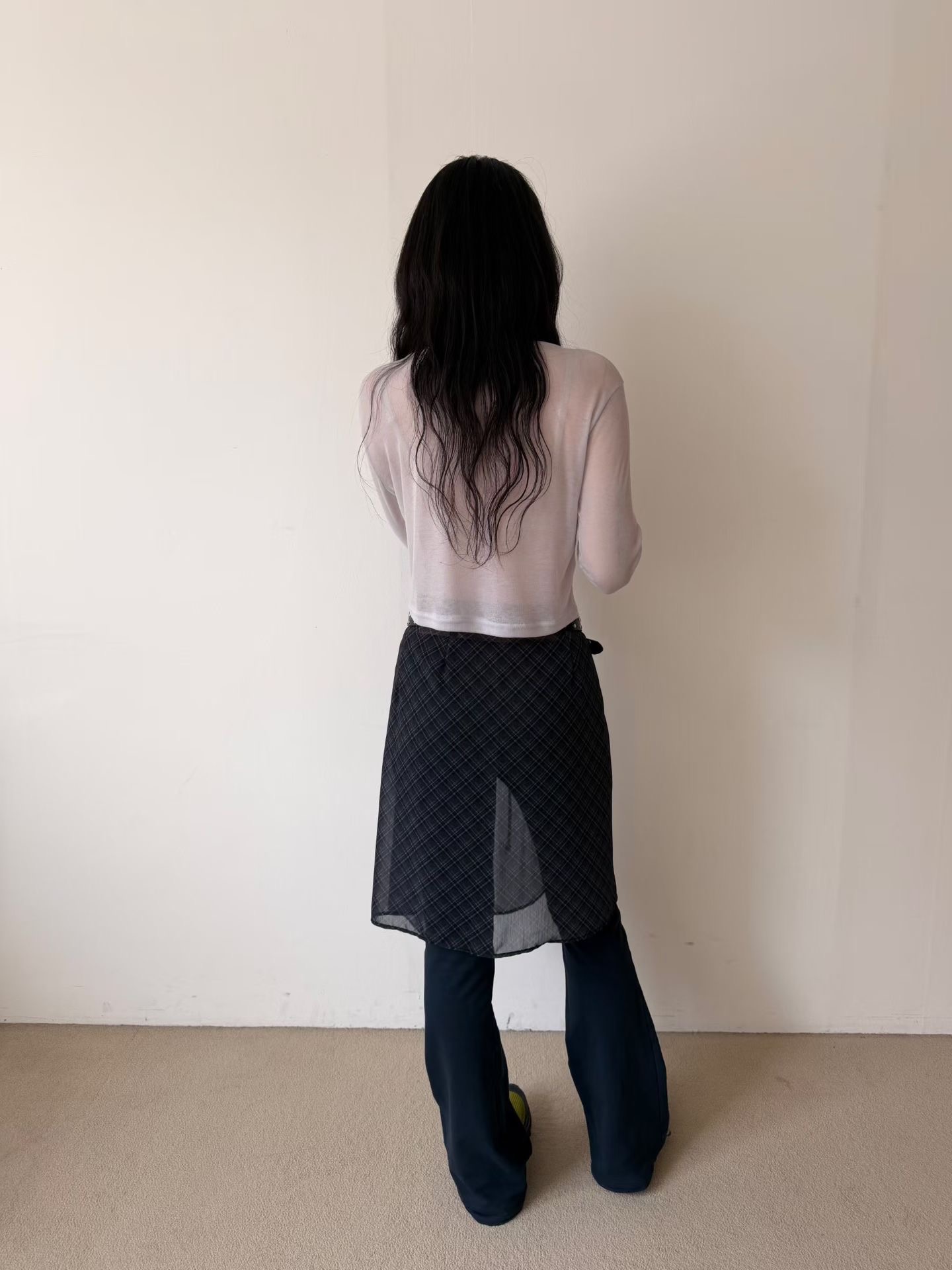 A.ME韓國代購女士新品人氣職業時尚半身裙中短裙不含腰帶A.ME半身裙/中短裙