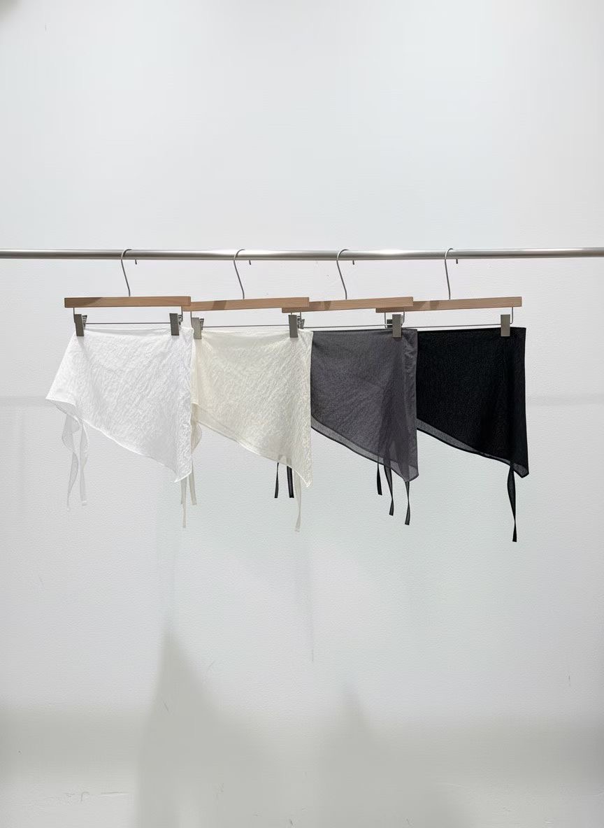 A.ME東大門實拍韓國女士新品26夏季人氣熱賣26春夏圍巾披肩A.ME圍巾/披肩圖色4左四色