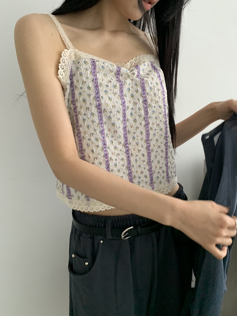MURMUR韓國代購女裝新品時尚人氣職業熱賣26夏季吊帶背心MURMUR吊帶/背心
