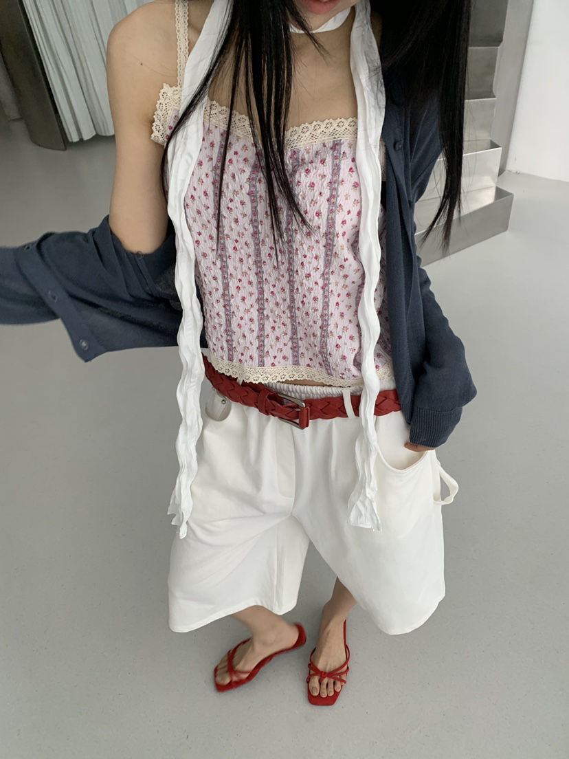 MURMUR韓國代購女裝新品時尚人氣職業熱賣26夏季吊帶背心MURMUR吊帶/背心